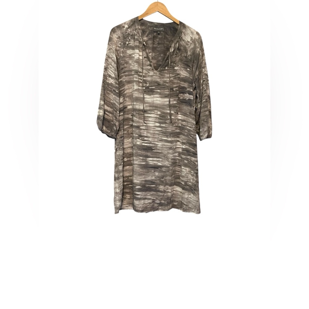 Michael stars silk tie dye beach swim cover up - Picture 1 of 3